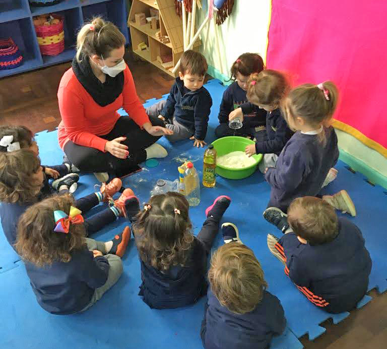 PINTURA COM SAL E TINTA GUACHE PARA - EDUCAÇÃO INFANTIL 